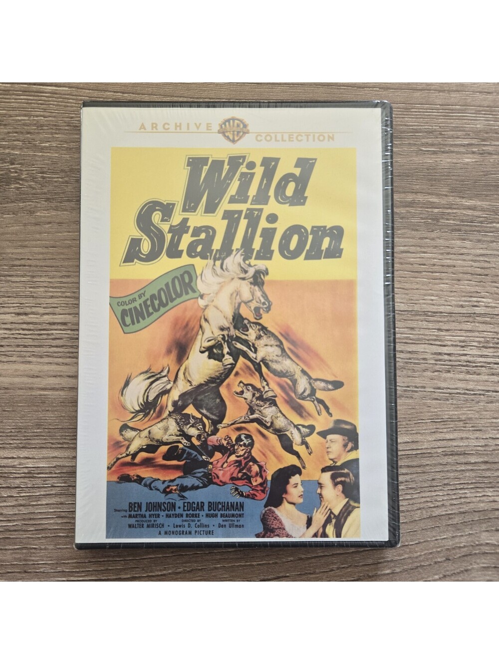 SEALED: Wild Stallion DVD Warner Archive Ben Johnson Edgar Buchanan 1952 Western